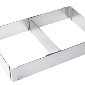 Forma dreptunghiulara pentru tort reglabila de 28 - 53 cm H-8CM