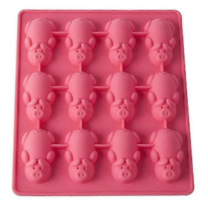 Forma prajituri din silicon pentru ciocolata si bomboane model piggy