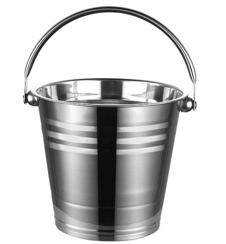 Frapiera inox penru gheata si bauturi cu manere laterale 6L tip GALEATA