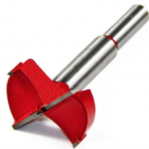 Freza cilindrica pentru lemn 40mm rosie