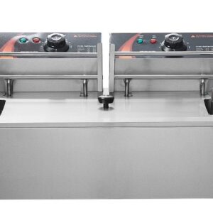 Friteuza Electrica 2500W Capacitate 12 litri din inox pentru uz casnic sau profesional