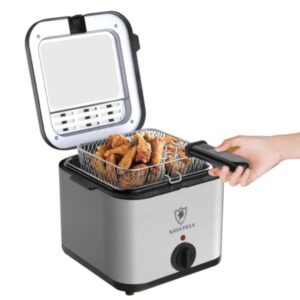 Friteuza Sonymax Putere 2000W Inox Fereastra vizionare Capacitate 2.5 Litri
