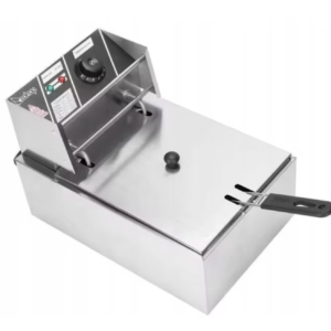 Friteuza electrica profesionala 6L putere 2500W carcasa din otel inoxidabi