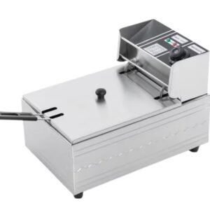 Friteuza electrica putere 2500W capacitate 6L otel inoxidabil