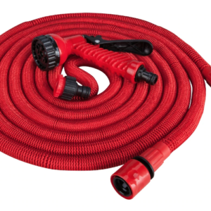 Furtun extensibil SUPER HOSE 22M de gradina Rosu