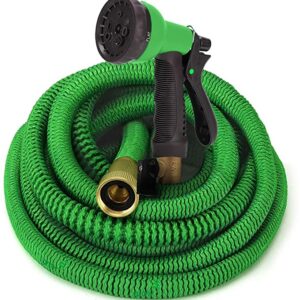 Furtun extensibil pentru gradina SUPER HOSE  50 FT = 15 m VERDE
