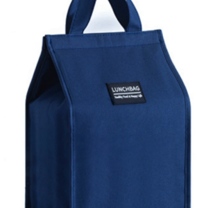 Geanta termoizolanta pentru pranz pliabila 34 x 26 x 16 cm ALBASTRA