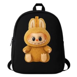 Ghiozdanel pentru copii cu un compartiment NEGRU