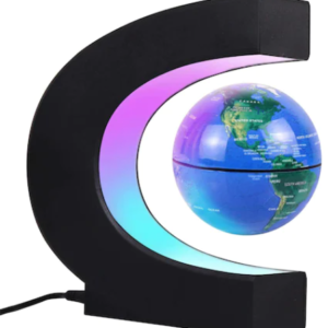 Glob pamantesc magnetic si plutitor ce leviteaza iluminare LED