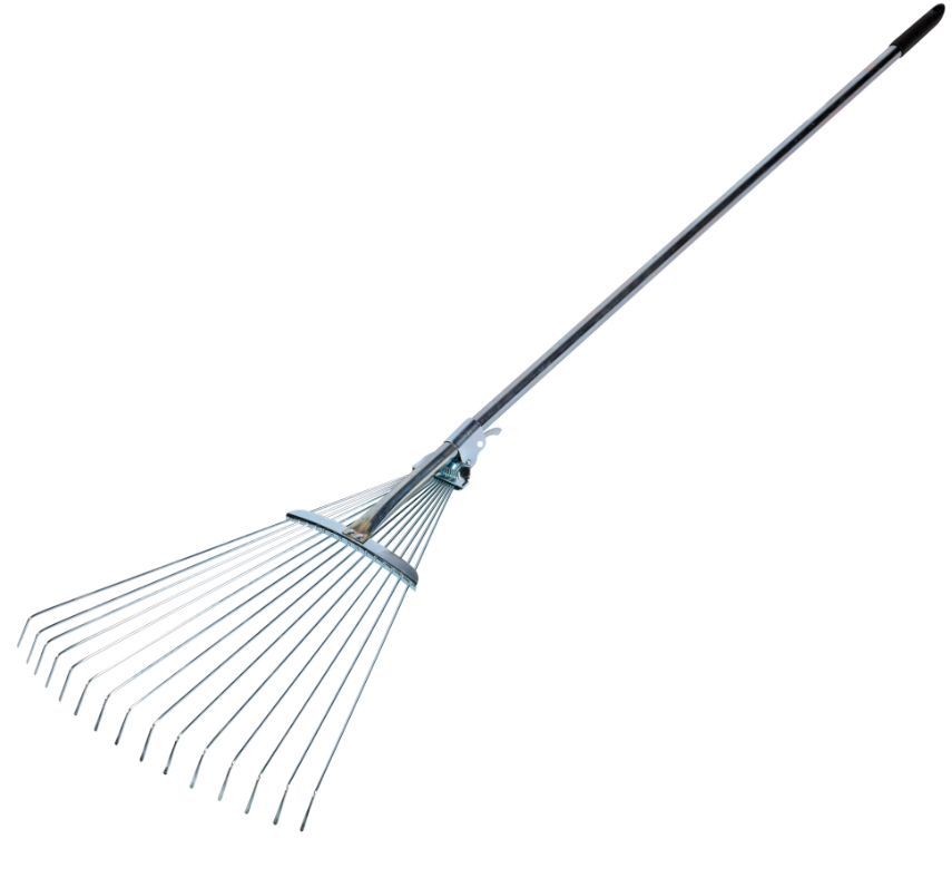 Grebla metalica reglabila pentru frunze cu coada MX316