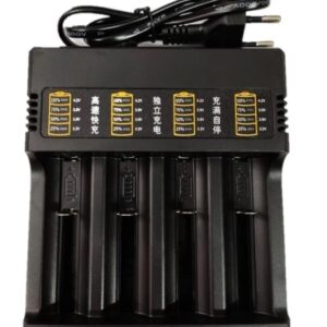 Incarcator MS-484AX 4 Acumulatori 4.2V Li-Ion 18650 cu 4 Porturi la priza 220V