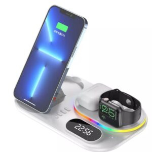 Incarcator Wireless 4 in 1 A06 cu Incarcare Rapida