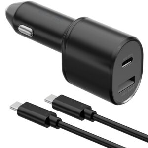 Incarcator auto dublu super rapid (45W+15W)