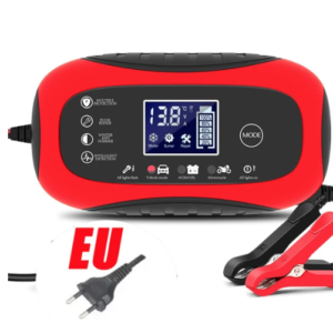 Incarcator baterie auto 12V 6A Rosu