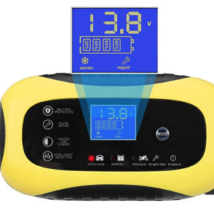 Incarcator baterie auto 12V 8A Galben