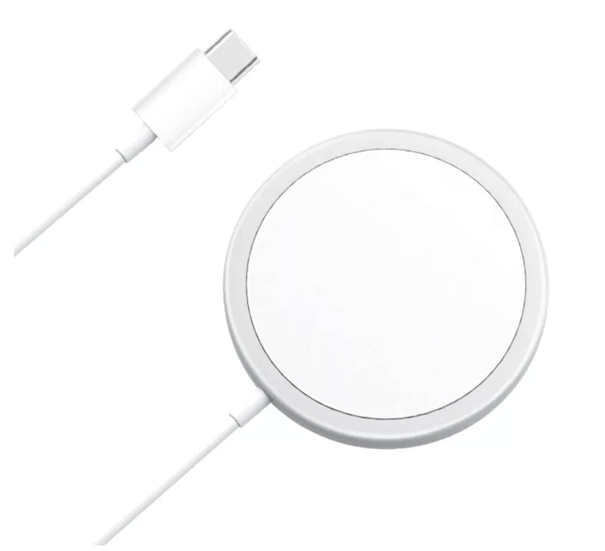 UB Incarcator magnetic wireless MagSafe 15W alb