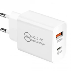 Incarcator pentru telefon PD+QC3.0 20W