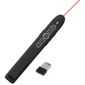 Indicator Laser T5 Wireless pentru prezentari inteligent receptor USB distanta control 20m