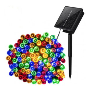 UB Instalatie solara decorativa 450  LED lungime 45  metri 1500 12 MULTICOLOR