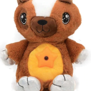 Jucarie Star Belly cu proiectie de stele tip lampa de veghe pentru copii MARO