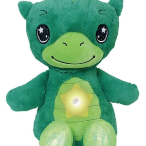 Jucarie Star Belly cu proiectie de stele tip lampa de veghe pentru copii VERDE