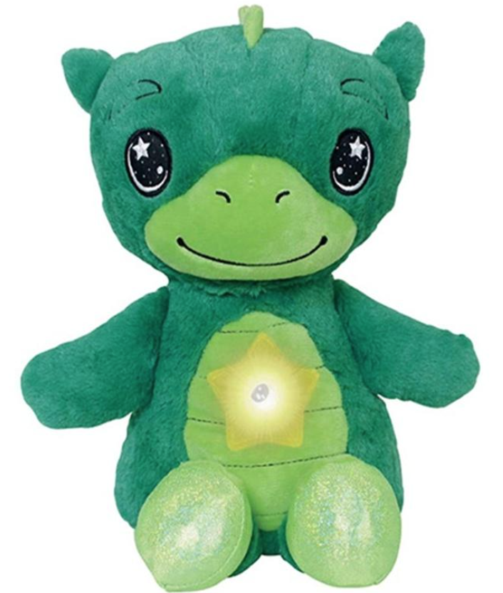 Jucarie Star Belly cu proiectie de stele tip lampa de veghe pentru copii VERDE