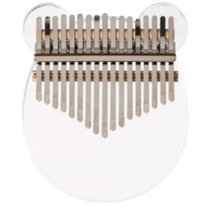 Kalimba Instrument muzical cu 17 note Sticla transparenta model urechi pisica