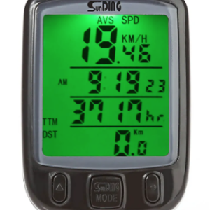 Kilometraj digital bicicleta SD 563A cu fir 25 functii afisaj temperatura ora comparator