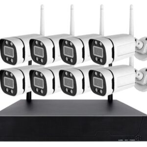 Kit 8 Camere Supraveghere Wifi S888PRO 3MP 1080P