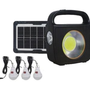 Kit CC022-1 panou solar cu lanterna si 3 becuri