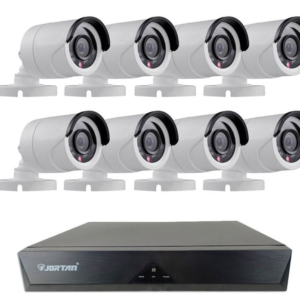 Kit de supraveghere JORTAN cu 8 camere CCTV AHD 1080P