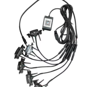 Kit lumini auto cu LED RGB 12V 6 capete grila masca control prin aplicatie telefon diverse jocuri de lumini sau lumina continua