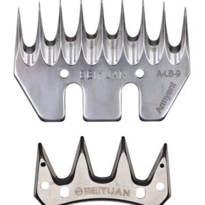 Lama de tuns oi din otel inoxidabil 13 dinti + 4 dinti