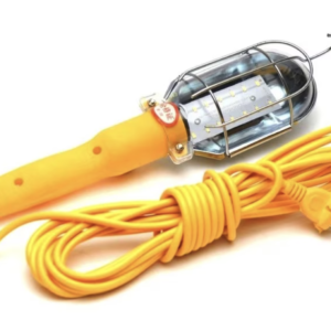 Lampa GALBENA portabila de lucru cu LED cablu 10m 220V