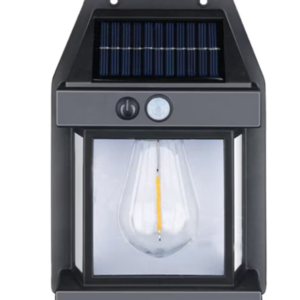 Lampa Led solara CB 888 cu senzor de lumina pentru perete putere 3W Negru