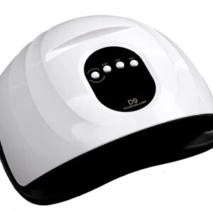 Lampa Profesionala 2 in 1 cu suport telefon 57 LED UV Display Digital Inductie Inteligenta AO 78034