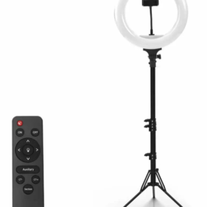 Lampa Ring Light 13 inch 3200k-5600k cu telecomanda Andowl Q L201