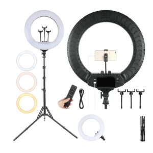 Lampa Ring Light LED 18 inch pentru selfie-uri HA
