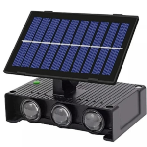 Lampa Solara de perete dubla cu panou solar 6 LED montaj pe perete iluminare sus/jos