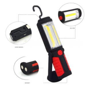 Lampa de lucru 3w COB LED cu prindere magnetica