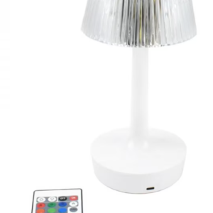 Lampa de masa decorativa cu LED RGB si telecomanda model Crystal Touch Q TL153