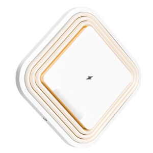 Lampa de noapte LED A92 pliabila incarcare wireless 25W alba 138x138mm