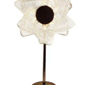 Lampa decorativa Sun Flower Auriu Lumina Calda Rece