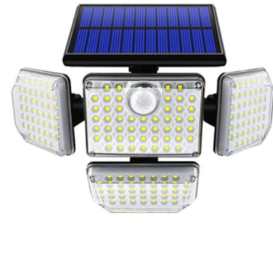Lampa solara 292 LED cu 4 casete si senzor miscare