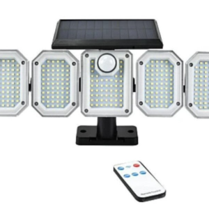 Lampa solara Andowl Q TY300 cu 5 casete 300 LED pentru exterior