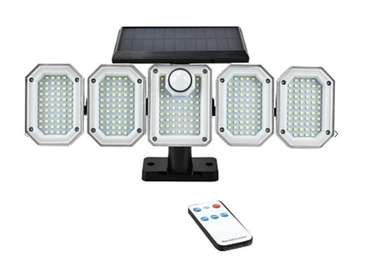 Lampa solara Andowl Q TY300 cu 5 casete si 300 LED