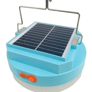 Lampa solara UFO rotunda de exterior cu carlig