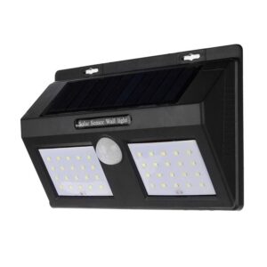 Lampa solara XF 6029 2 x 20 LED cu senzor de miscare si lumina