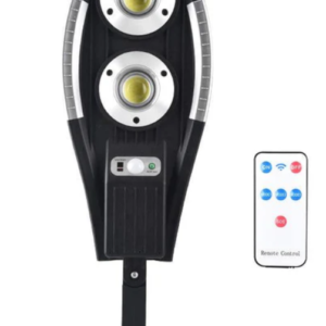 Lampa solara cu senzor de miscare pentru exterior de 100W si telecomanda XBJ100W