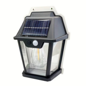 Lampa solara de perete HW 999-1W cu led inductie si senzor miscare